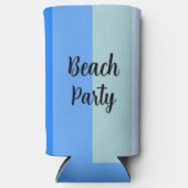 Beach Party, Blue Stripes (Voorkant)