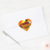 Beach Party Hart Sticker (Envelop)