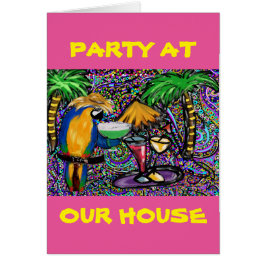 Beach Party Parrot