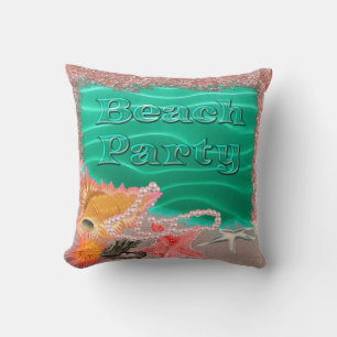Beach Party Splash American MoJo Coussin
