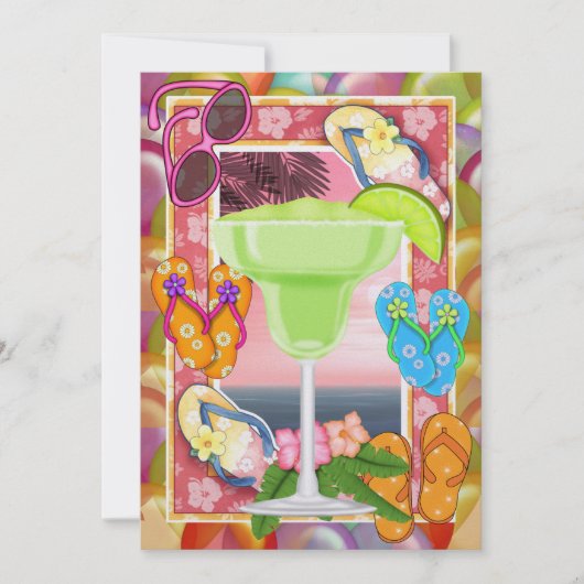 Beach Party -  SRF Kaart (Voorkant)