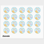 Beach Party Sticker (Vel)