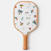 Beach Patroon Pickleball Paddle (Achterkant)