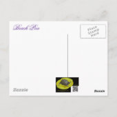 Beach Pea - Lathyrus japonicus - Wilde bloem Briefkaart (Achterkant)