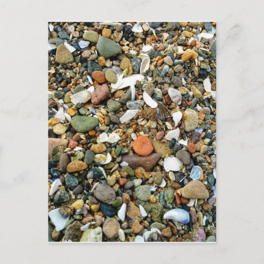 Beach Pebbles Briefkaart (Voorkant)