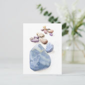 Beach Pebbles Briefkaart (Staand voorkant)