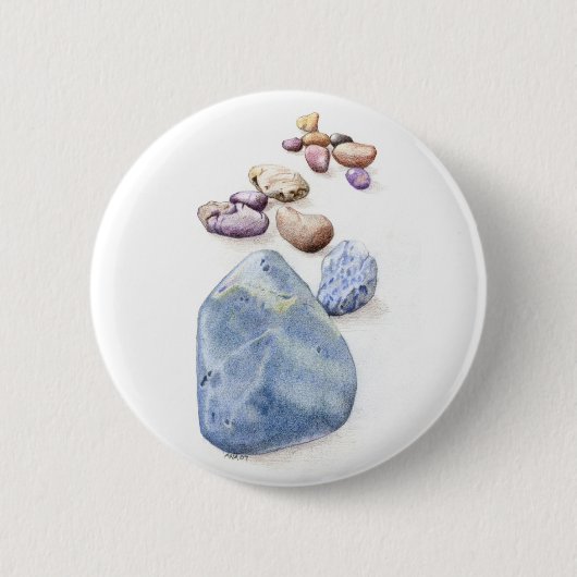 Beach Pebbles Button (Voorkant)