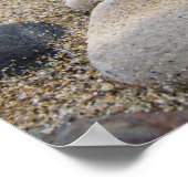 Beach Pebbles Poster afdrukken (Hoek)