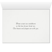 Beach Pebbles Sympathiekaart (Binnen Horizontaal (Onder))