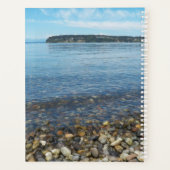 Beach Pebbles Time and Tide Chaucer Quote Planner (Achterkant)