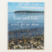 Beach Pebbles Time et Tide Chaucer Citation (Devant)