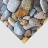 Beach Pebbles Tissuepapier (Detail)