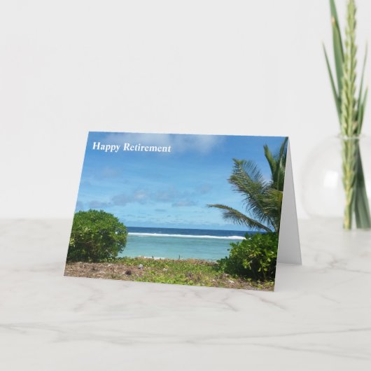 Beach Pensioenkaart Kaart (Voorkant)