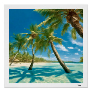 Beach Perfect Poster