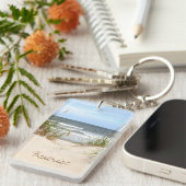 Beach Personalized Sleutelhanger (Voorkant Rechts)