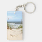 Beach Personalized Sleutelhanger (achterkant)