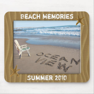 Beach Photo Lijst Mousepad Muismat