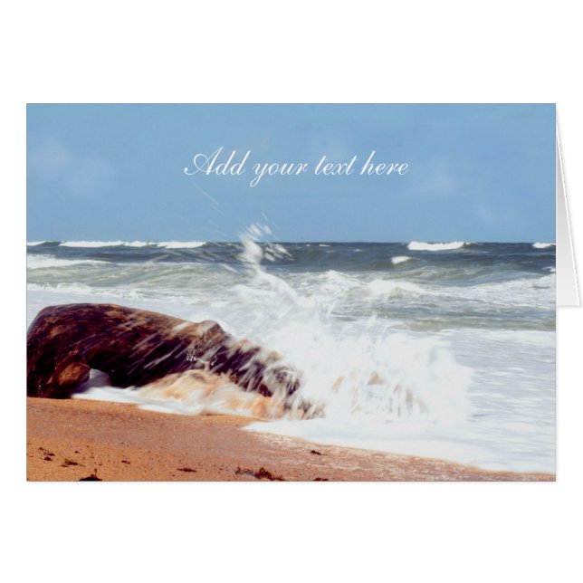 Beach Photography - Log (Voorkant Horizontaal)