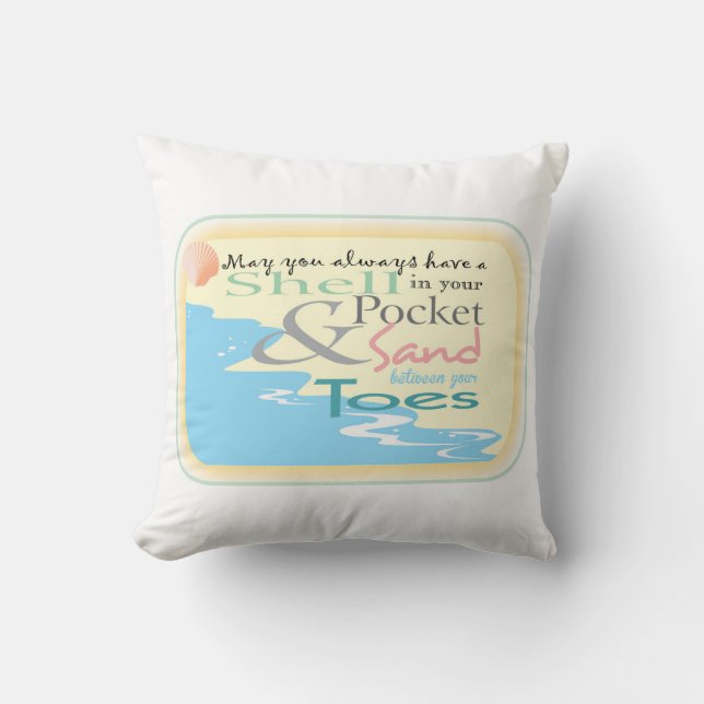 Beach Pillow Kussen (Voorkant)