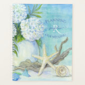 Beach Planning Our Wedding Starfish Shell Bridal Planner (Voorkant)