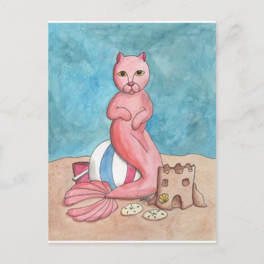 Beach Play Briefkaart (Voorkant)