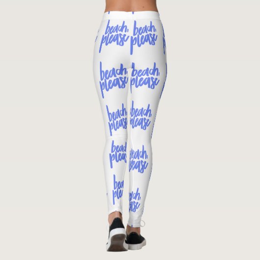 Beach Please Leggings (Achterkant)