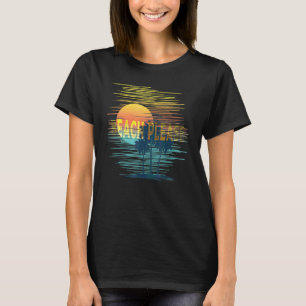 Beach Please Tropical Hawaiian Summer Vibes Hawai T-shirt