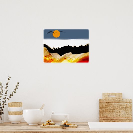 Beach Poster (Keuken)