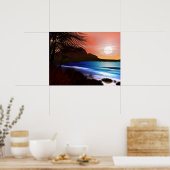 Beach Poster (Keuken)
