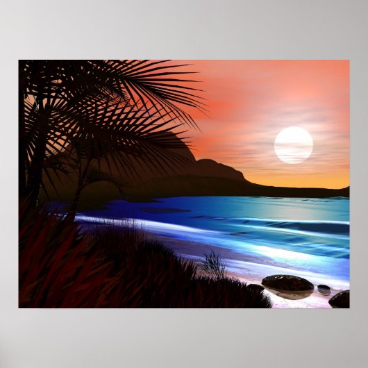 Beach Poster (Voorkant)