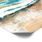 Beach Quote Glossy Poster Perfect Poster (Hoek)