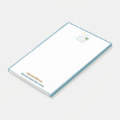 Beach Real Estate Company Custom Coastal Realtor Post-it® Notes (Schuin)