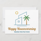 Beach Real Estate Company Schattigee Kaart (Voorkant)