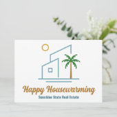 Beach Real Estate Company Schattigee Kaart (Staand voorkant)