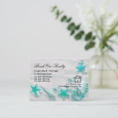 Beach Real Estate Visitekaartjes (Staand voorkant)