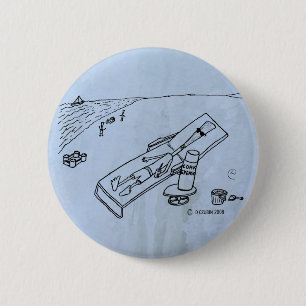 Beach Reed Ronde Button 5,7 Cm