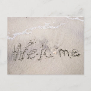 Beach Rentals verwelkomt Briefkaart