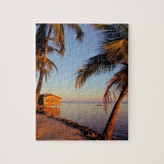 Beach Roatan Honduras Legpuzzel (Verticaal)