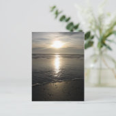 Beach rocks en een Sunset Briefkaart (Staand voorkant)