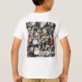 BEACH ROCKS PHOTO JEUNES ENFANTS T-shirt (Dos)