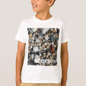 BEACH ROCKS PHOTO JEUNES ENFANTS T-shirt (Devant)