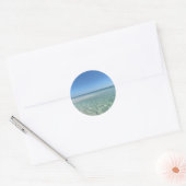 Beach Ronde Sticker (Envelop)