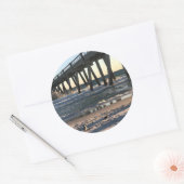 Beach Ronde Sticker (Envelop)