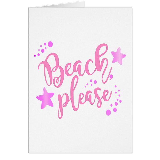 Beach, roze (Voorkant)