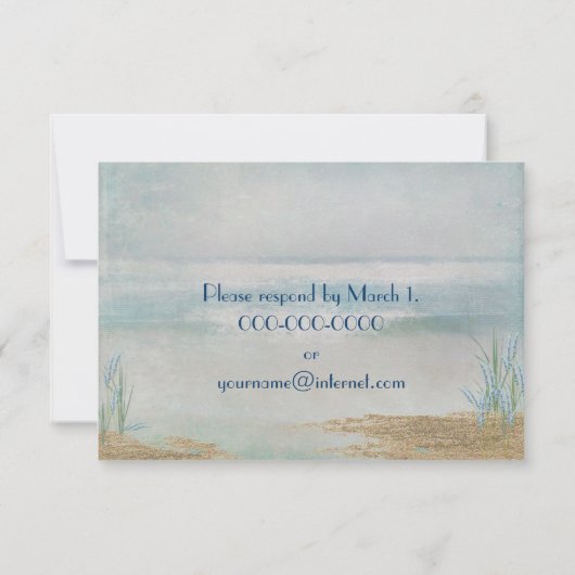 Beach RSVP (Achterkant)