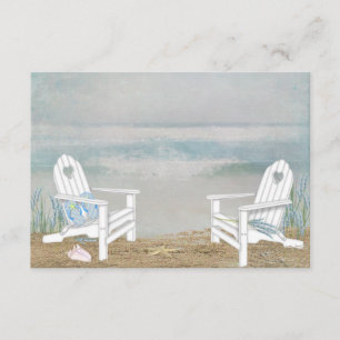 Beach RSVP Kaartje