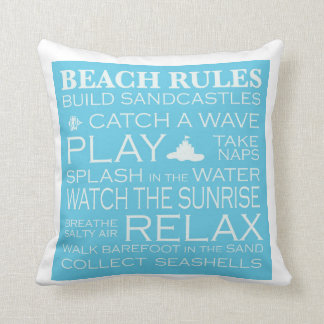 Beach Rules Pillow Kussen