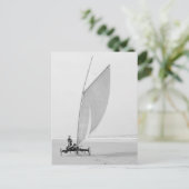 Beach Sailing Briefkaart (Staand voorkant)