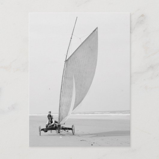 Beach Sailing Briefkaart (Voorkant)