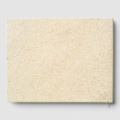 Beach Sand Castle Mariage Livre d'or (Verso)